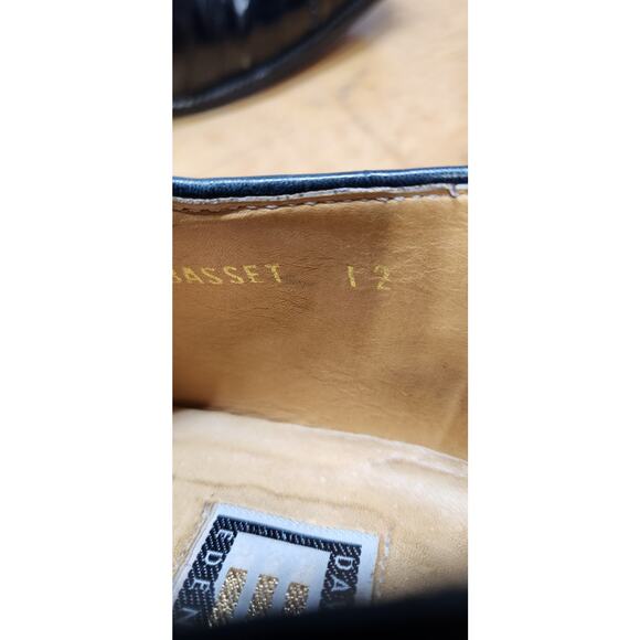 David Eden Navy 12 Crocodile/eel pattern EUC main image 6